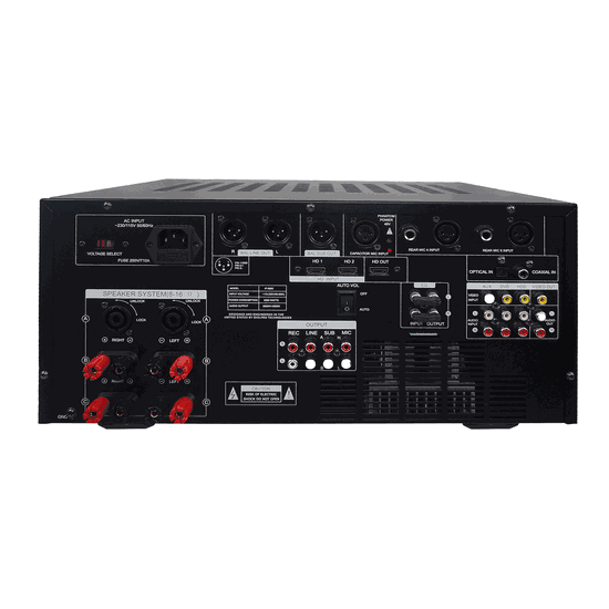 IDOLpro IP-6000 II 8000W Professional Karaoke Mixing Amplifier 